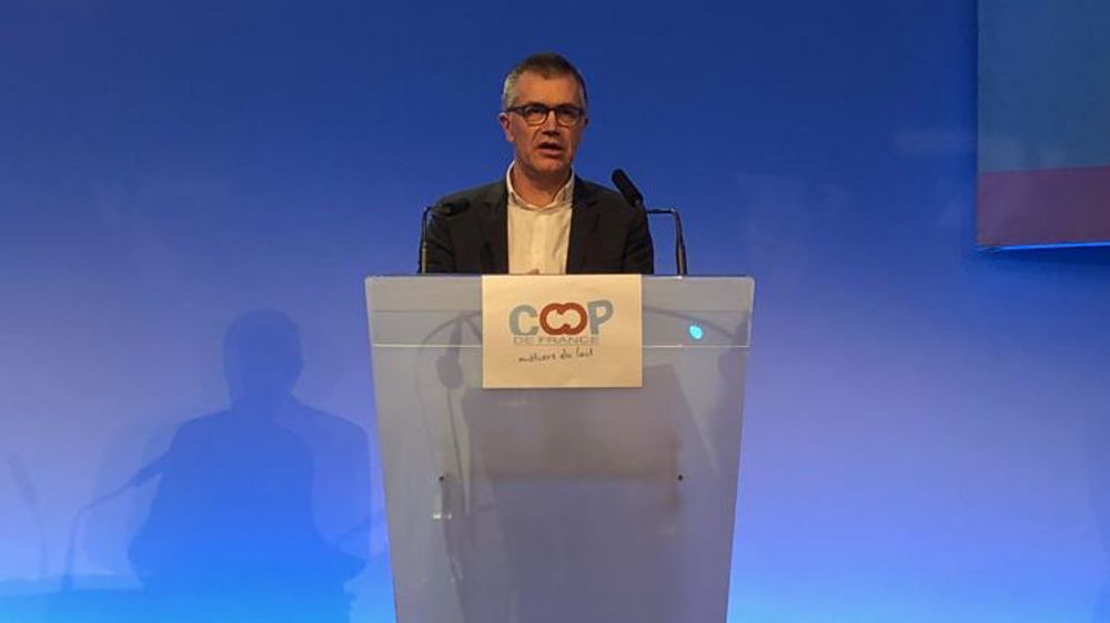 Damien Lacombre, président de Coop de France métiers du lait. © V. Guyot/GFA